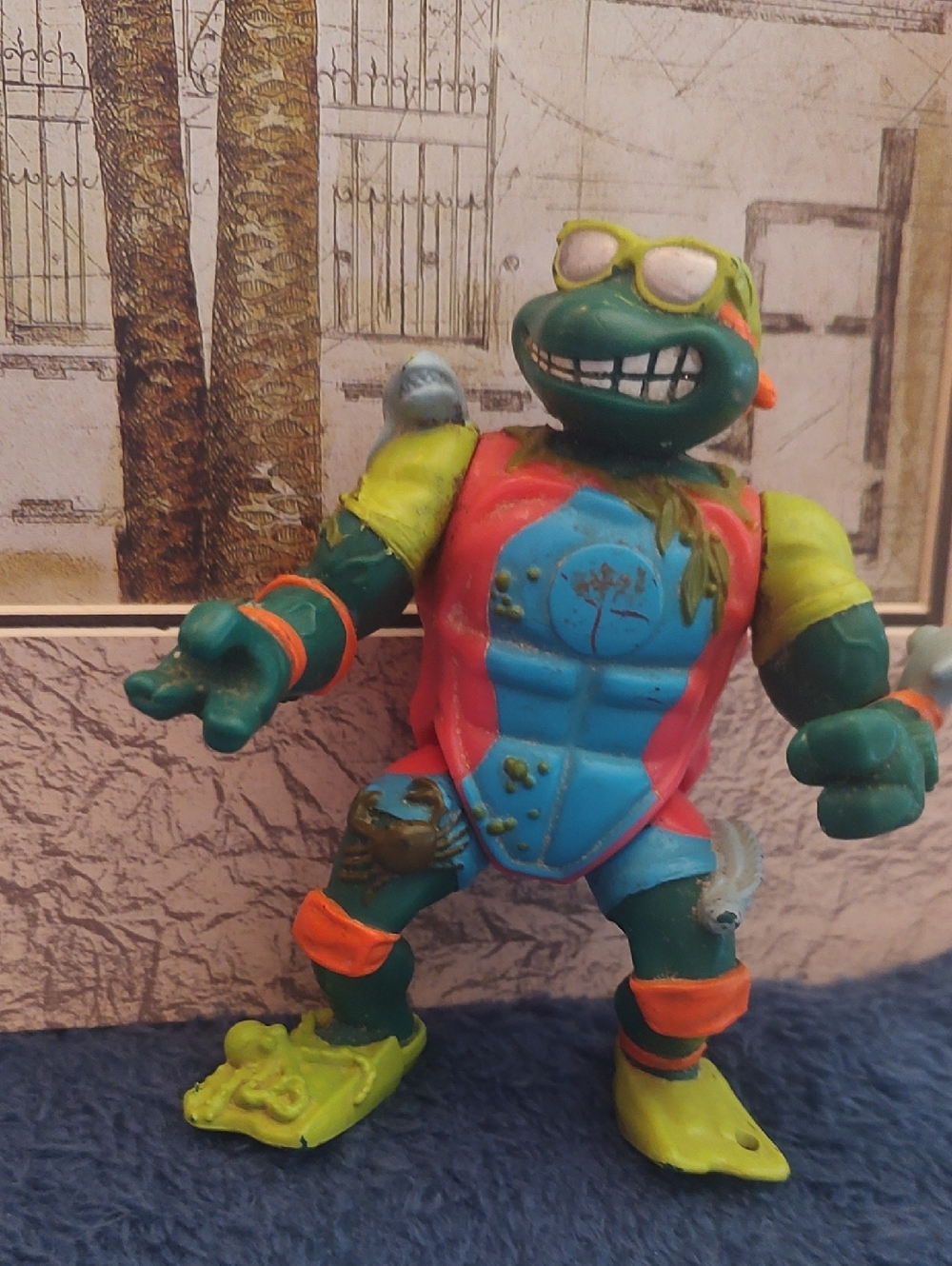 Mike, Teenage Mutant 🐢 Action Figure, The Sewer Surfer